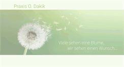 Desktop Screenshot of praxis-dakik.de
